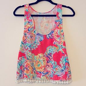 Lilly Pulitzer Shirley Tank Island Seacret - Large